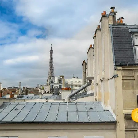 Tour Eiffel Family - Ménage Pro, Climatisation, Wifi *