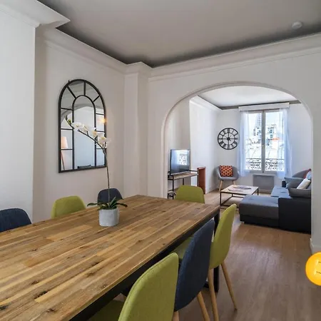 Tour Eiffel Family - Ménage Pro, Climatisation, Wifi Appartement